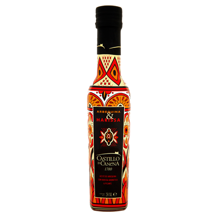 Castillo de Canena Arbequino con Harissa 250 ml Castillo de Canena Arbequino con Harissa 250 ml