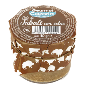 Paté de Jabalí con Setas
