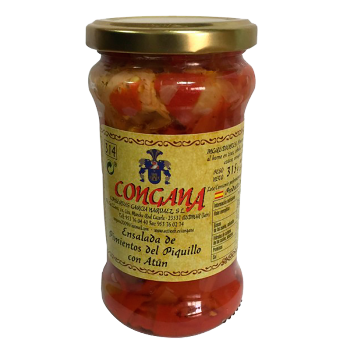 Ensalada de Pimientos del Piquillo con Atún Ensalada de Pimientos del Piquillo con Atún